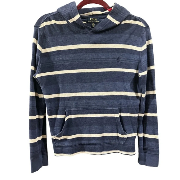 Boys size Large Ralph Lauren long sleeve hoodie, preloved - Picture 1 of 4
